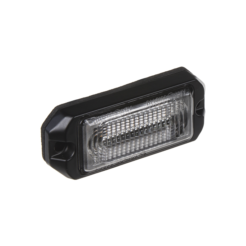 SLIM výstražné LED svetlo vonkajšie, oranžové, 12-24V, ECE R65