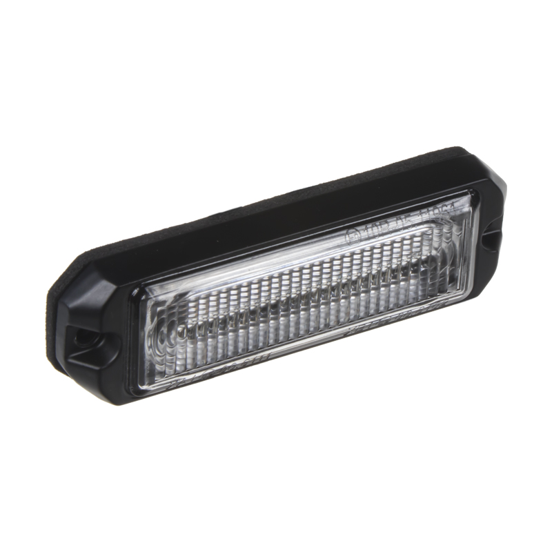 SLIM výstražné LED svetlo vonkajšie, oranžové, 12-24V, ECE R65