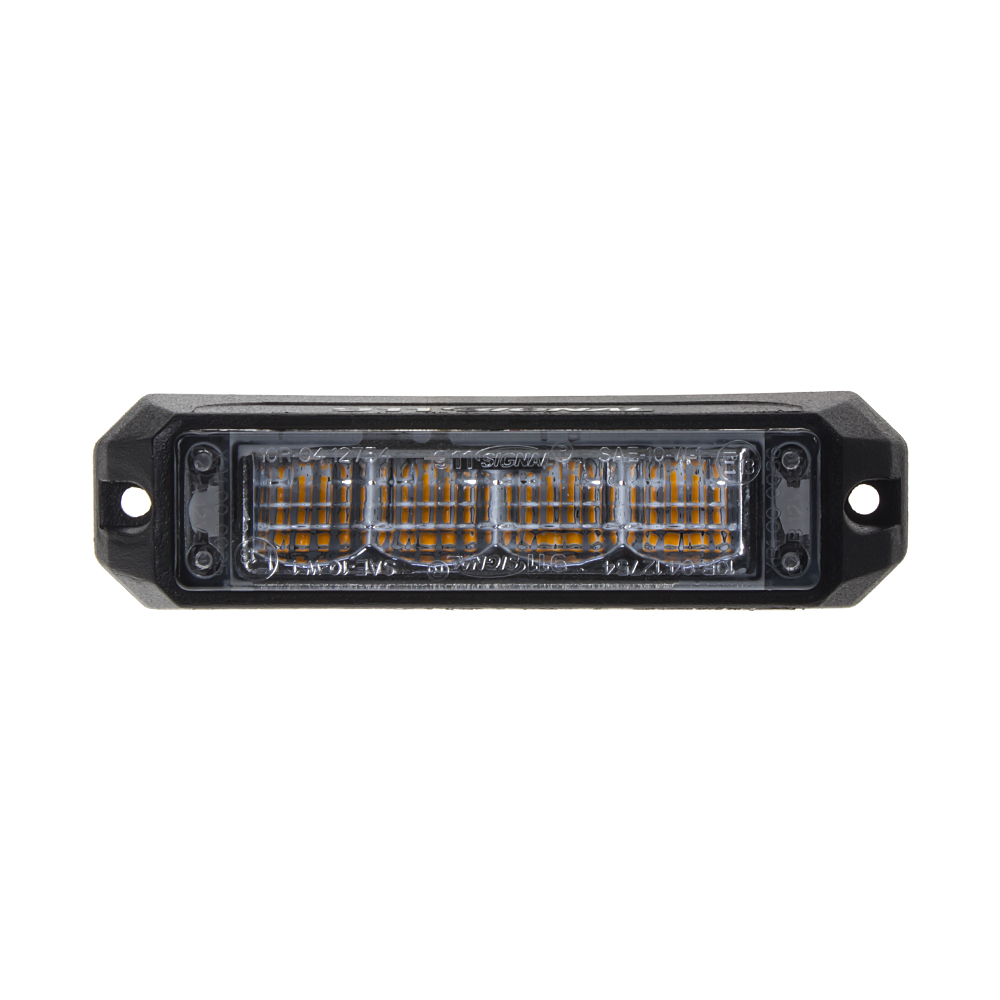 PROFI výstražné LED svetlo vonkajšie, oranžové, 12-24V, ECE R65