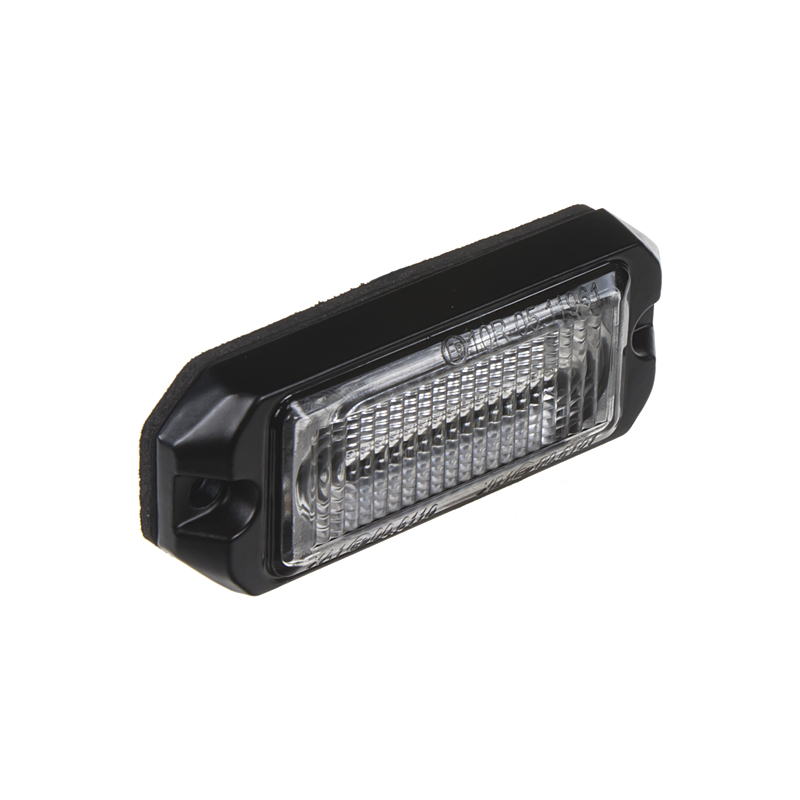 x SLIM výstražné LED svetlo vonkajšie, červené, 12-24V, ECE R10