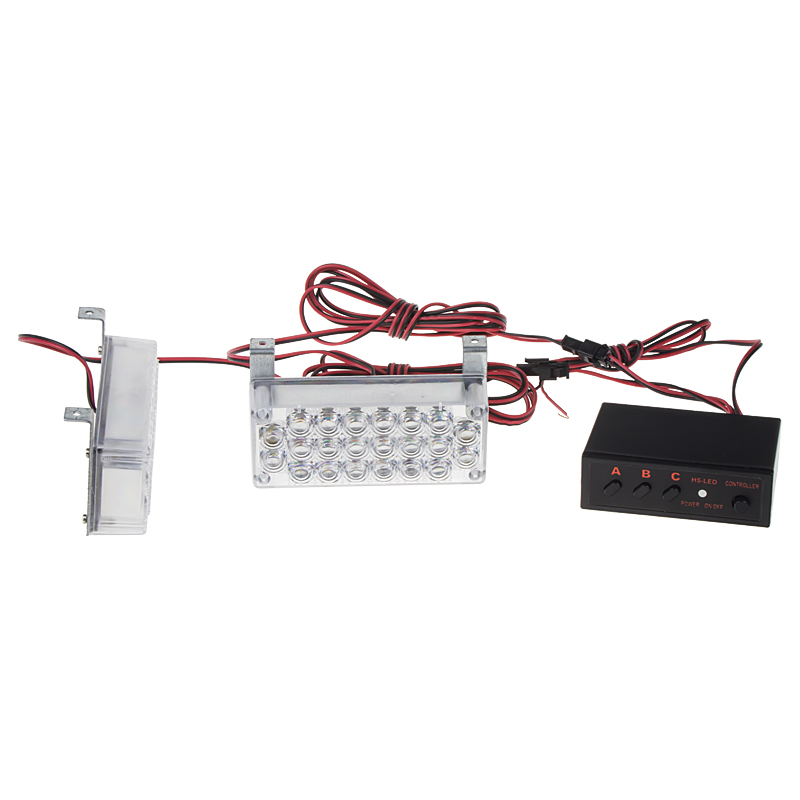 PREDATOR LED vonkajší, 12V, modro-červený