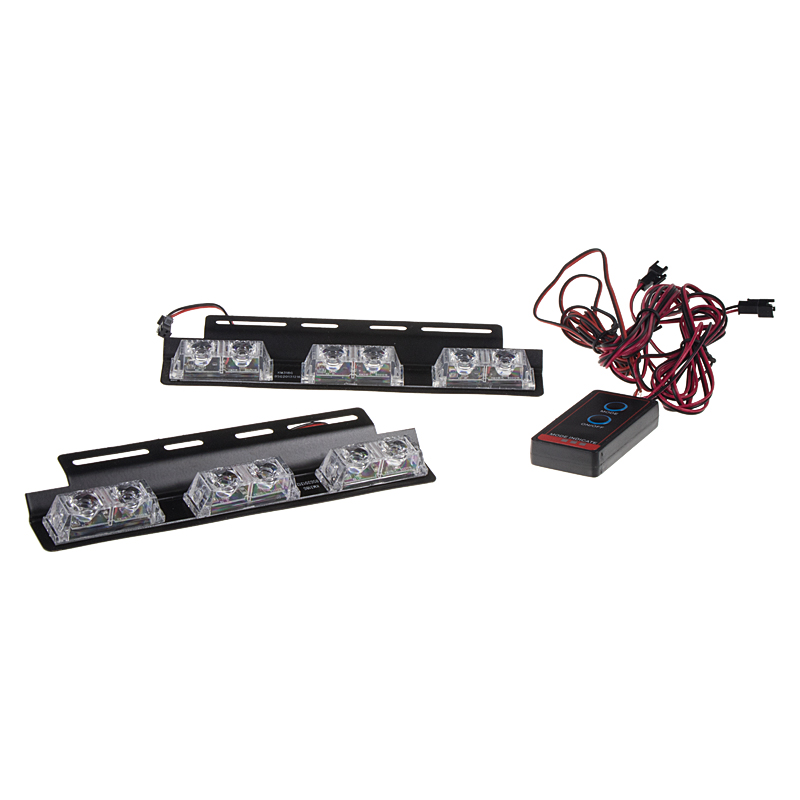 PREDATOR LED do mriežky, 12V, modrý