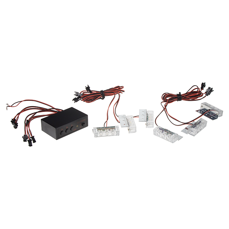 PREDATOR LED do mriežky, 12V, oranžový
