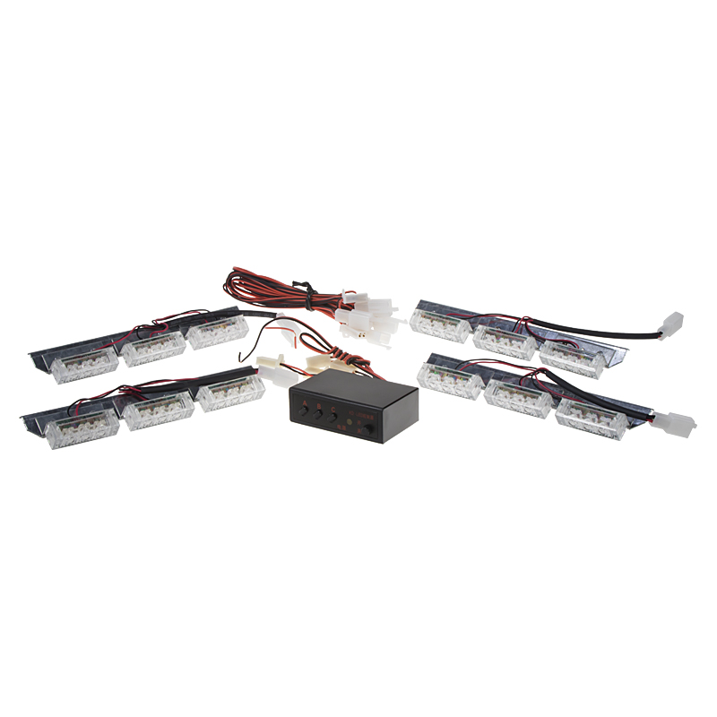 PREDATOR LED do mriežky, 12V, oranžový