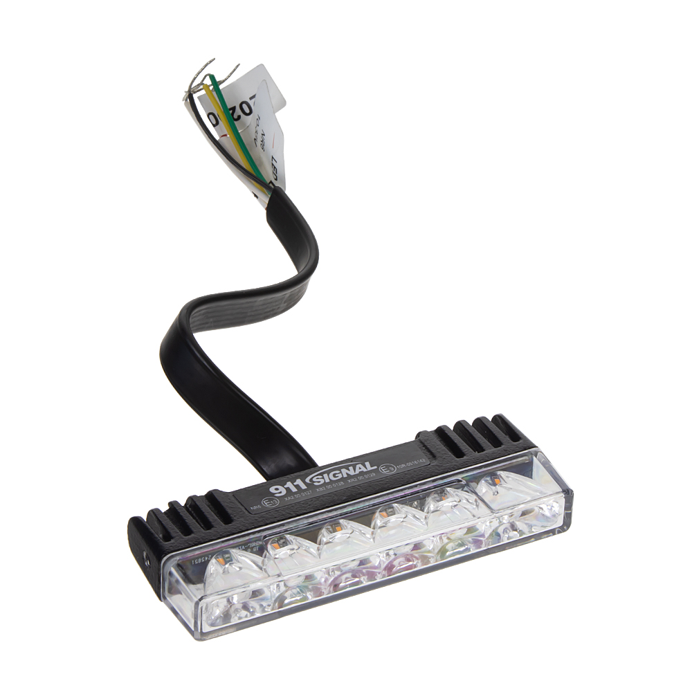 PROFI SLIM výstražné LED svetlo vonkajšie, do mriežky, oranžové, 12-24V, ECE R65