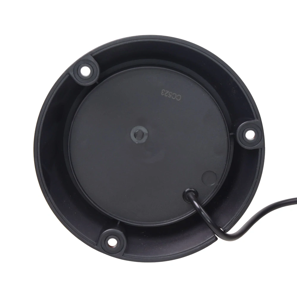 LED maják, 12-24V, 16x5W LED oranžový, pevná montáž, ECE R65