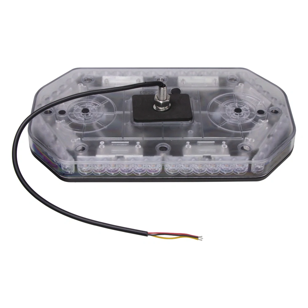 Mini LED rampa, oranžová, 12-24V, ECE R65, pevná montáž