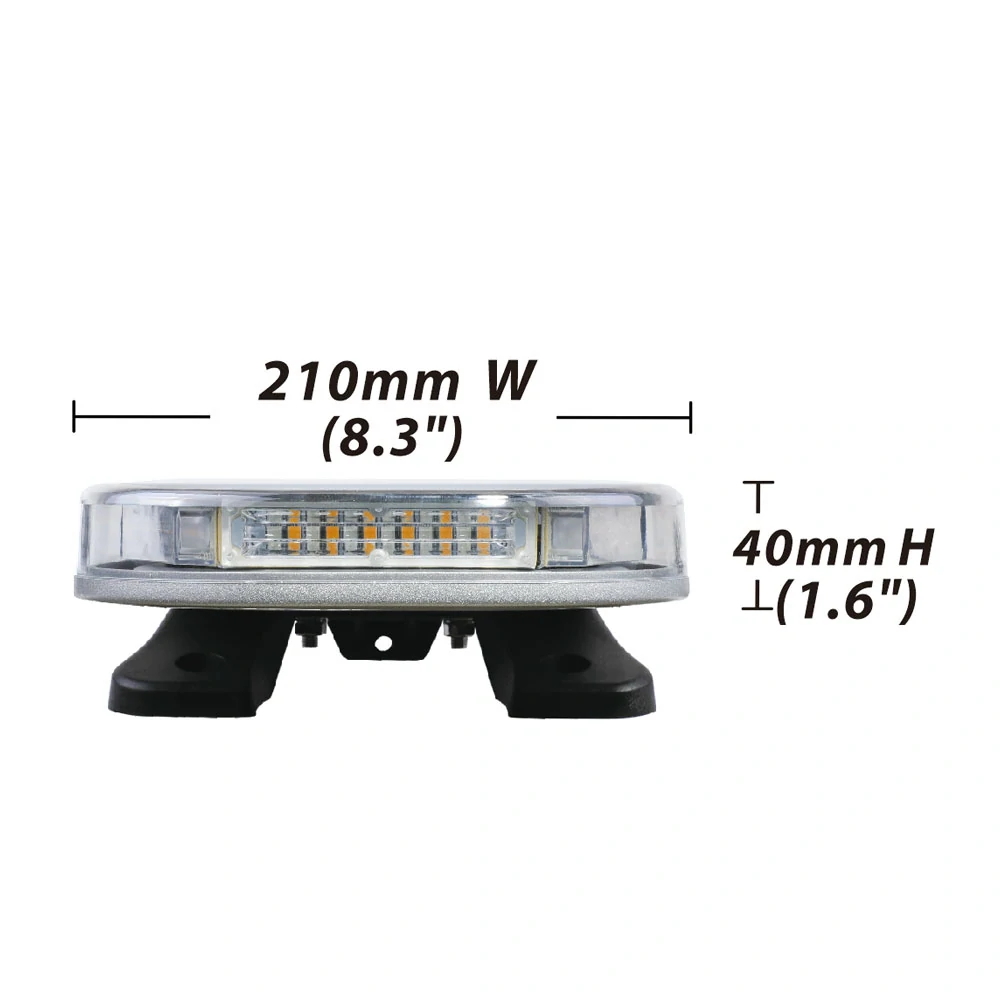 LED rampa 542mm, modrá, 12-24V, ECE R65