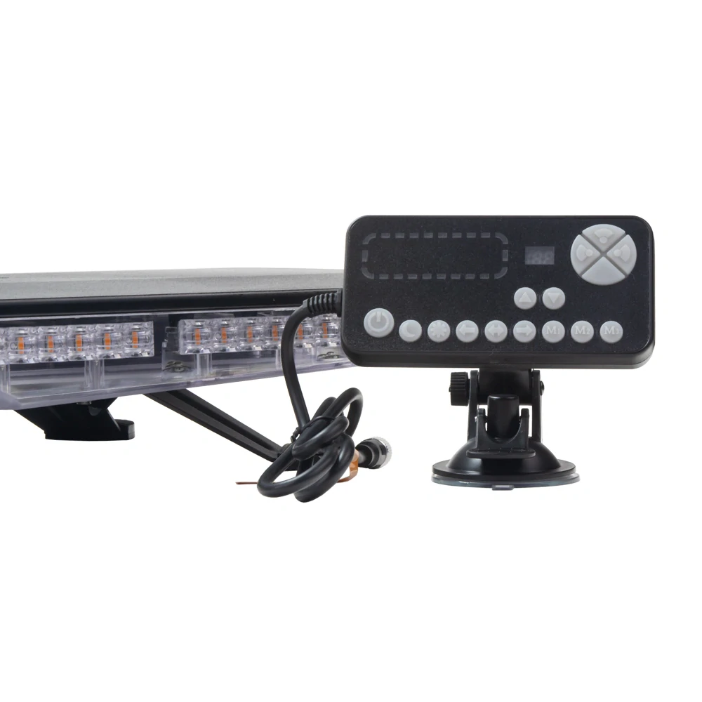LED rampa 1768mm, oranžová, 12-24V, 228xLED, ECE R65