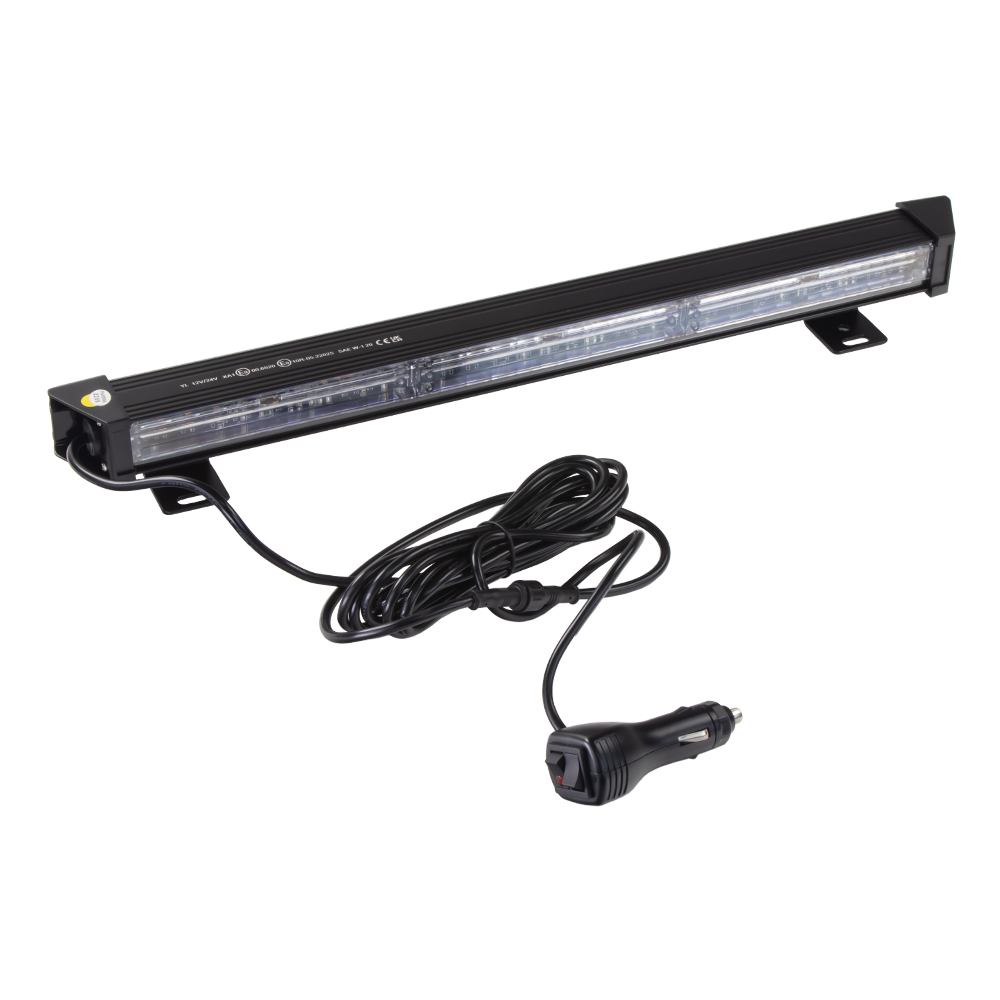 LED alej vodeodolná (IP67) 12-24V, 27x LED 1W, oranžová