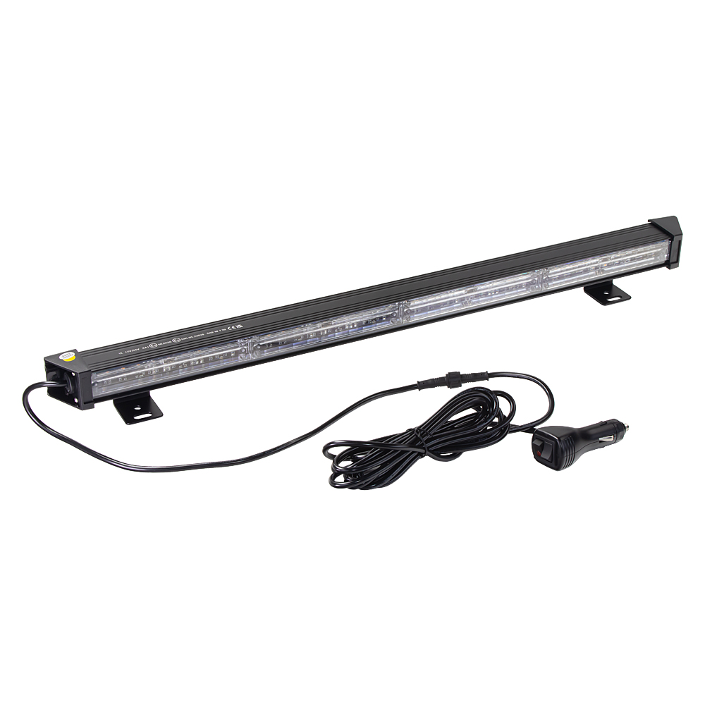 LED alej vodeodolná (IP67) 12-24V, 36x LED 1W, oranžová 628mm, ECE R65