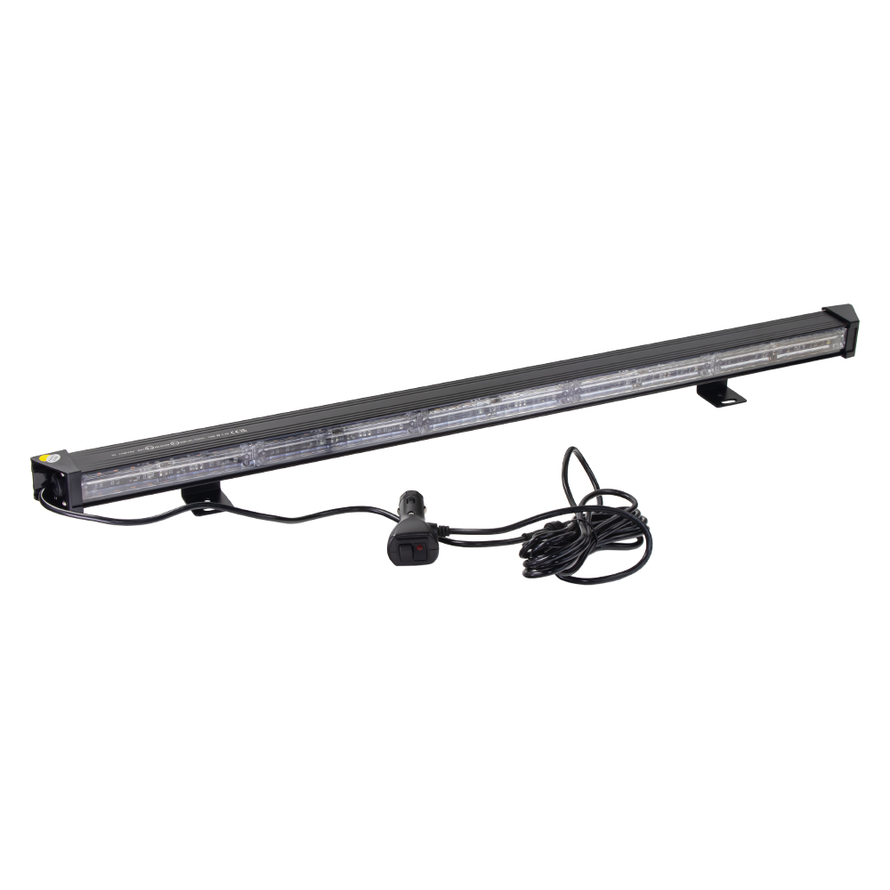 LED alej vodeodolná (IP67) 12-24V, 45x LED 1W, oranžová 772mm, ECE R65