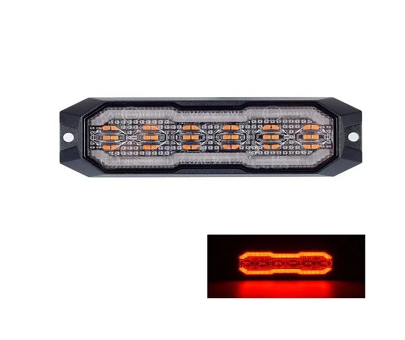 PROFI výstražné/zadné LED svetlo, oranžové + červené, 12-24V, ECE R65