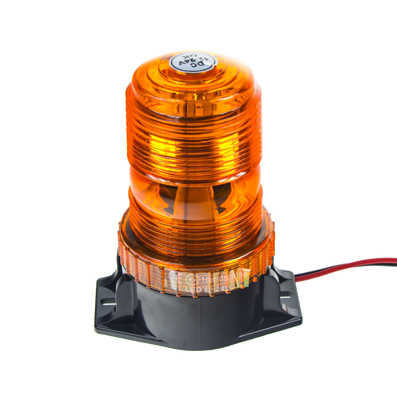 LED maják, 9-24V, oranžový, 30x LED, ECE R10