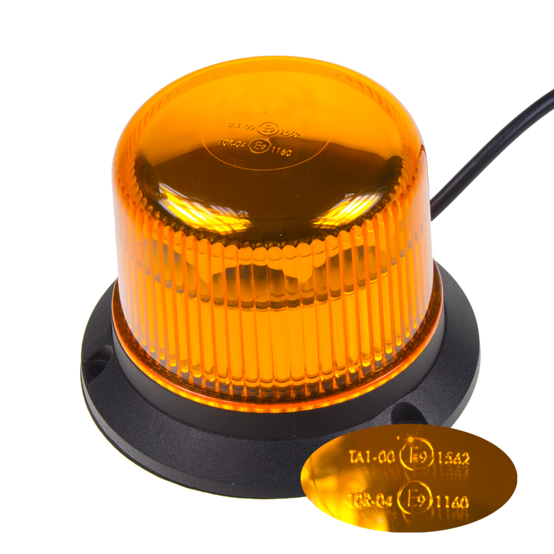 x PROFI LED maják 12-24V 10x3W oranžový ECE R65 121x90mm