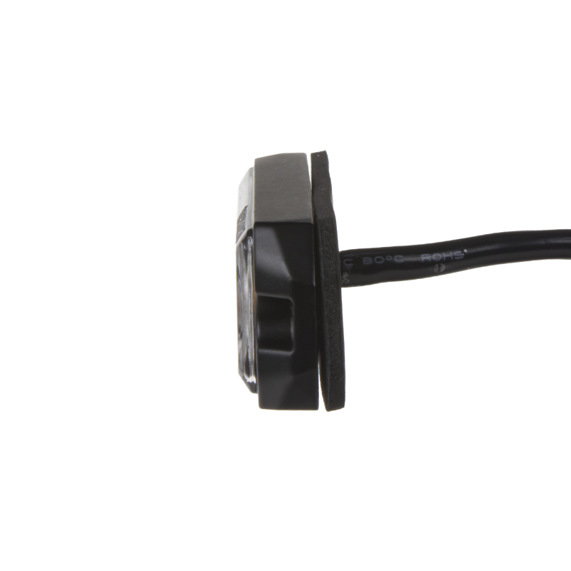SLIM výstražné LED svetlo vonkajšie, oranžové, 12-24V, ECE R65
