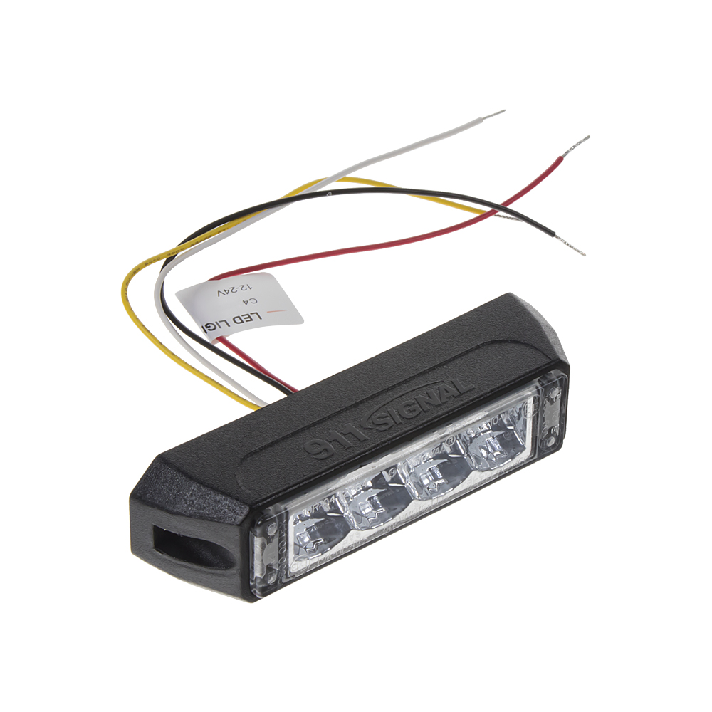 PROFI výstražné LED svetlo vonkajšie, oranžové, 12-24V, ECE R65