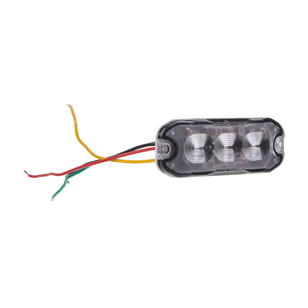 PROFI SLIM výstražné LED svetlo vonkajšie, modré, 12-24V, ECE R10