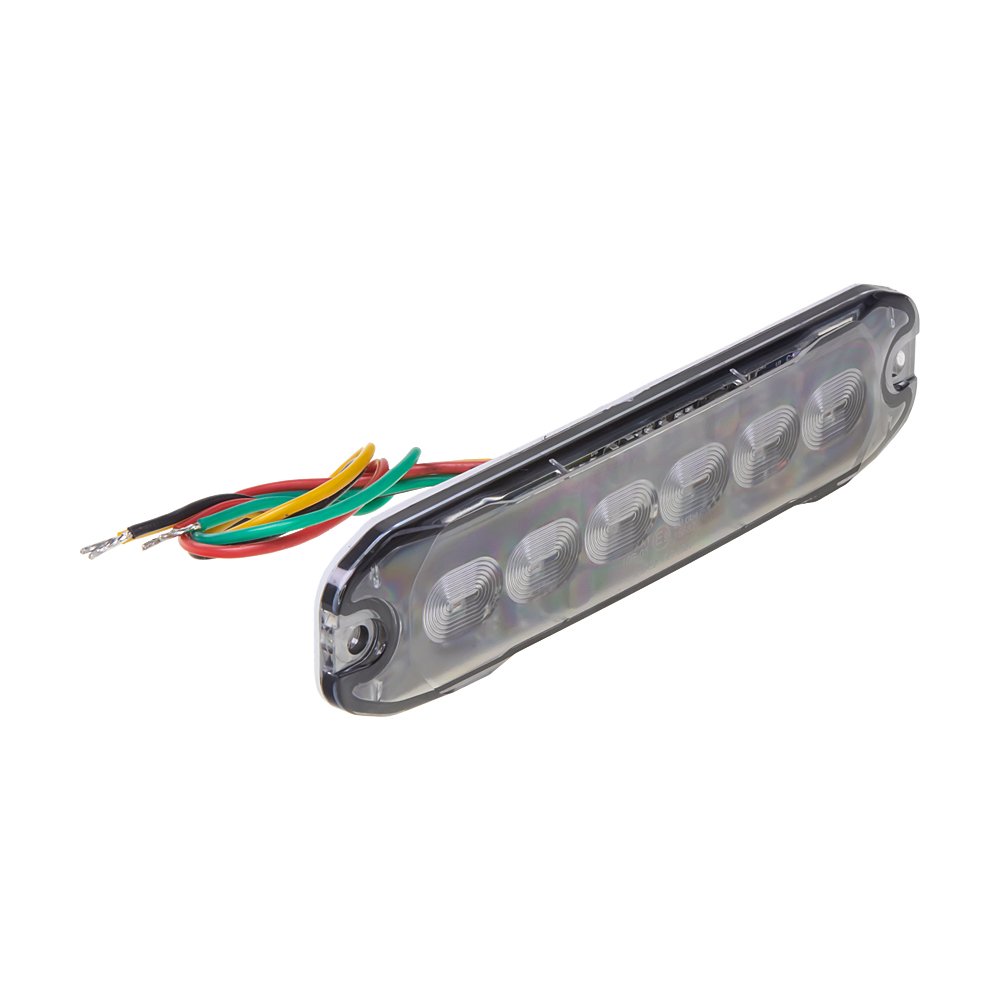 PROFI SLIM výstražné LED svetlo vonkajšie, modré, 12-24V, ECE R10