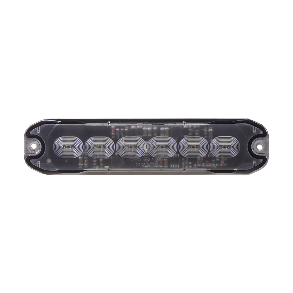 PROFI SLIM výstražné LED svetlo vonkajšie, červené, 12-24V, ECE R10