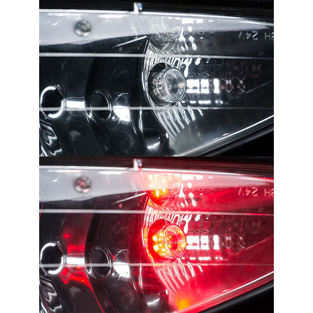 x LED stroboskop modrý 8x3W, 12-24V