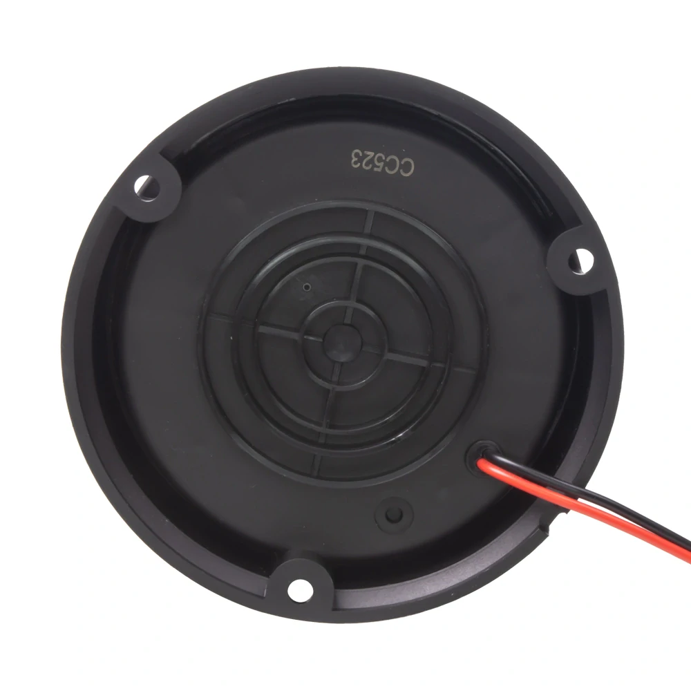 LED maják, 12-24V, 24xLED modrý, pevná montáž, ECE R65