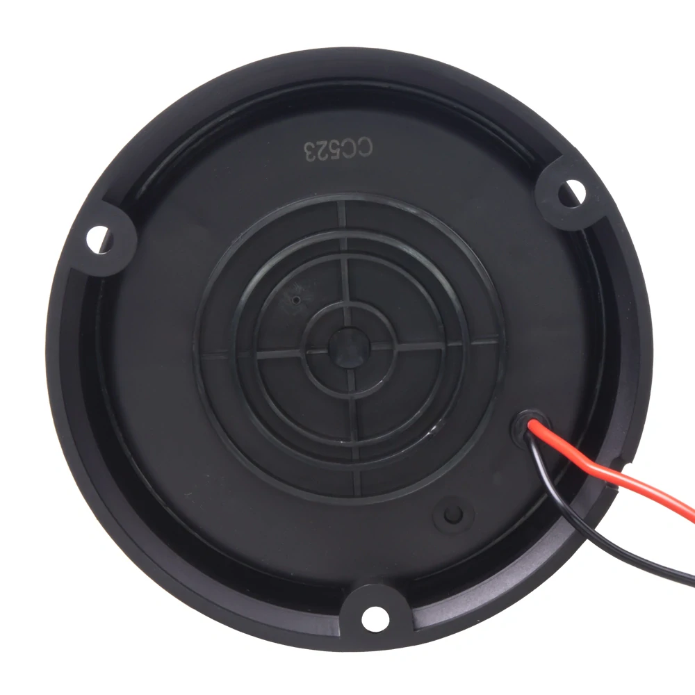 LED maják, 12-24V, 24xLED červený, pevná montáž, ECE R65