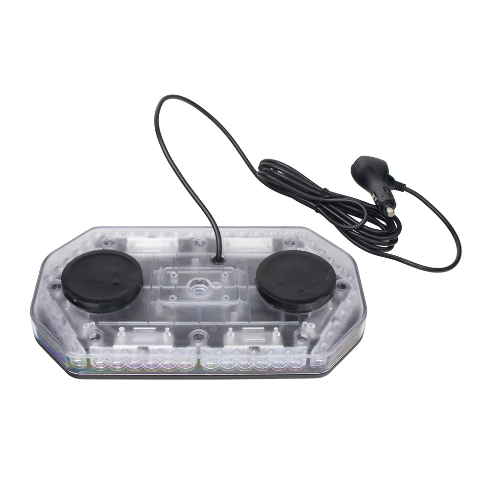 Mini LED rampa, oranžová, 12-24V, ECE R65, magnet