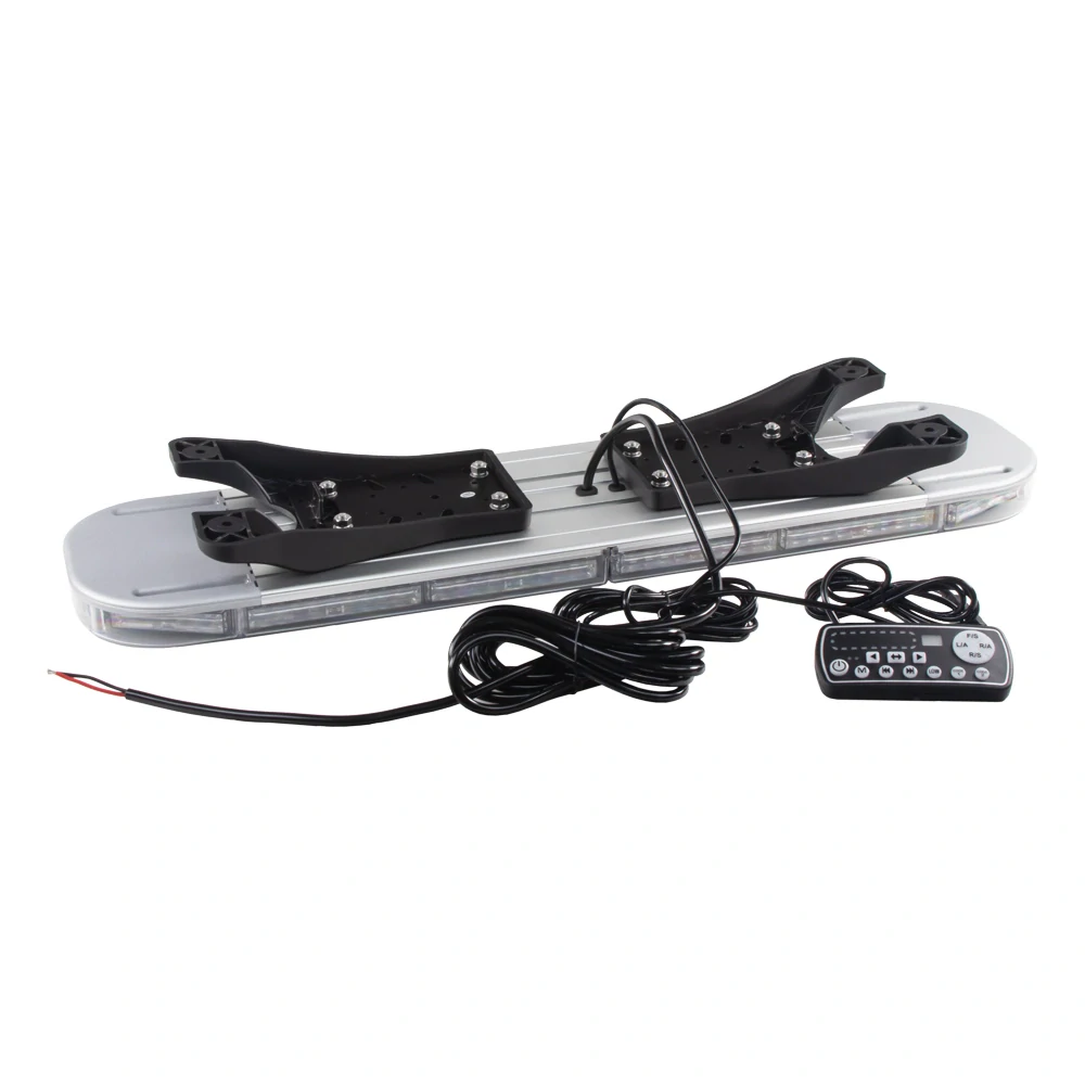 LED rampa 834mm, modrá, 12-24V, ECE R65
