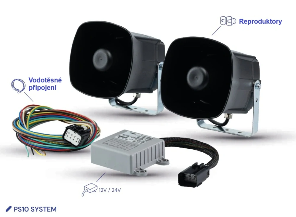 FIAMM elektronická siréna PS10 - D STADT LAND