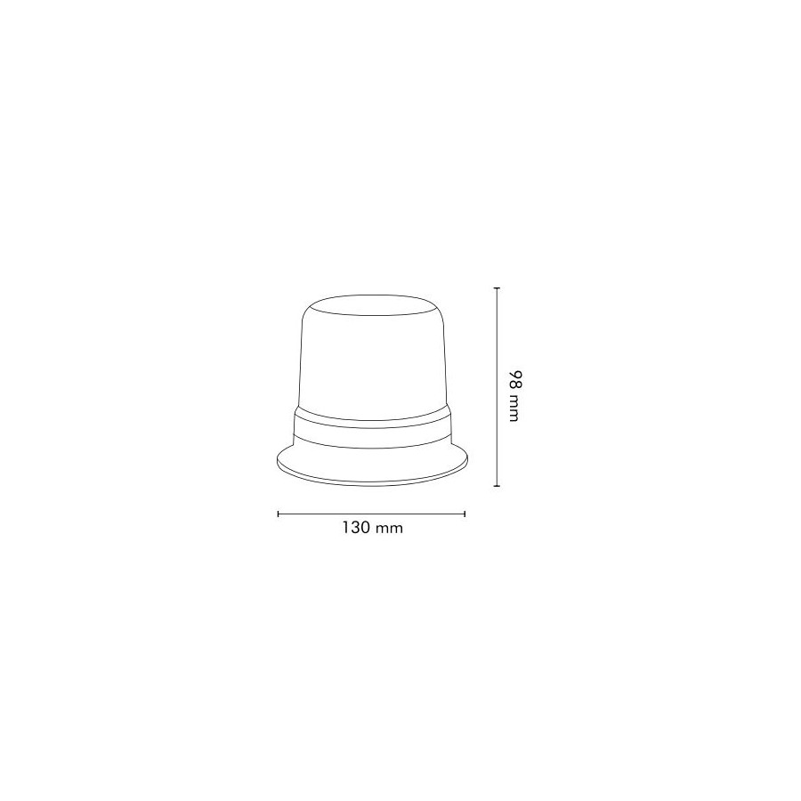 LED maják 40LED R65 R L0009-ALR