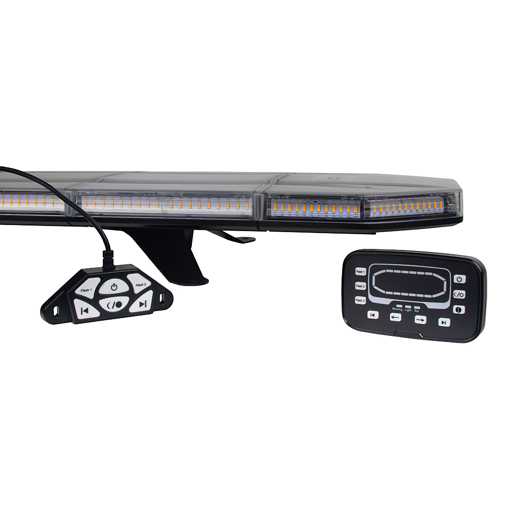 LED rampa 1224mm, oranžová, 12-24V, 234x1W LED, ECE R65