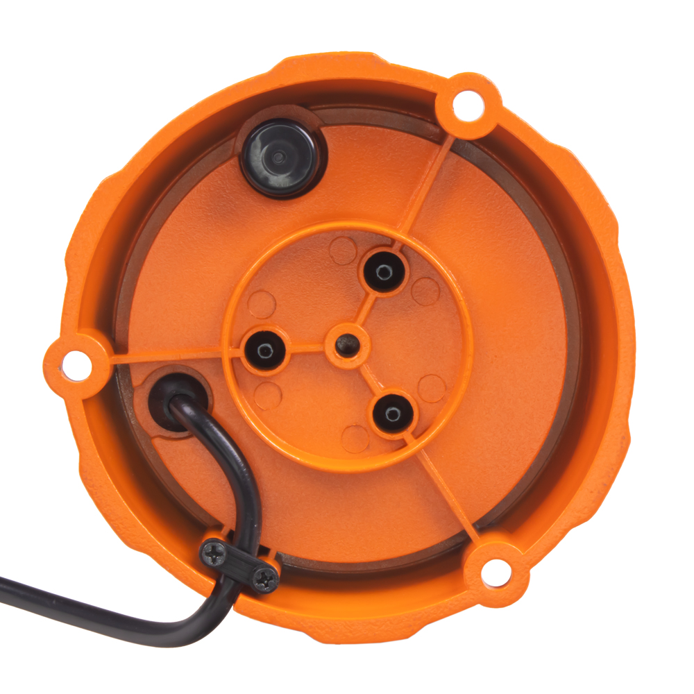 Robustný oranžový LED maják, oranžový hliník, 96W, ECE R65
