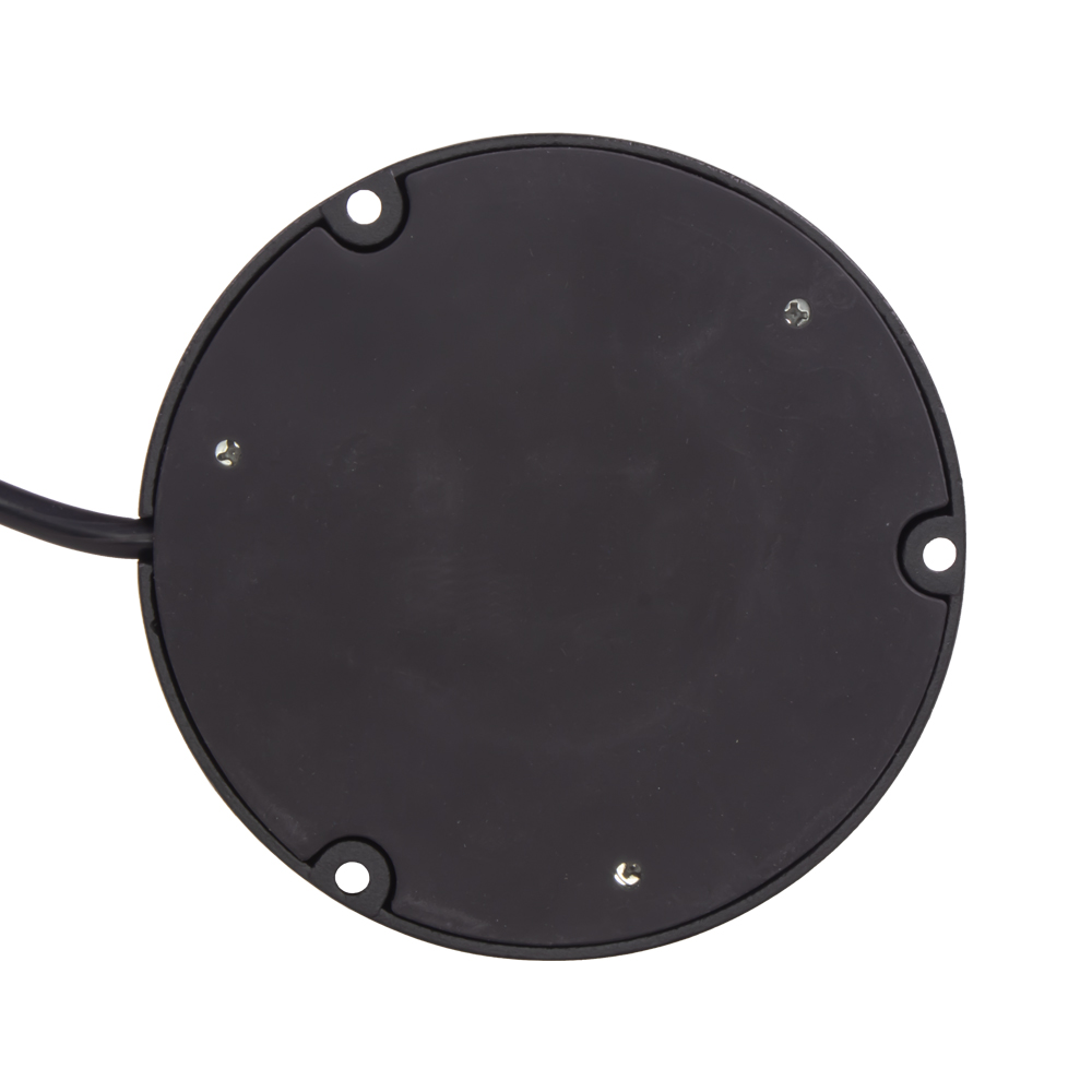 Robustný modro-červený LED maják, čierny hliník, 36W, ECE R10