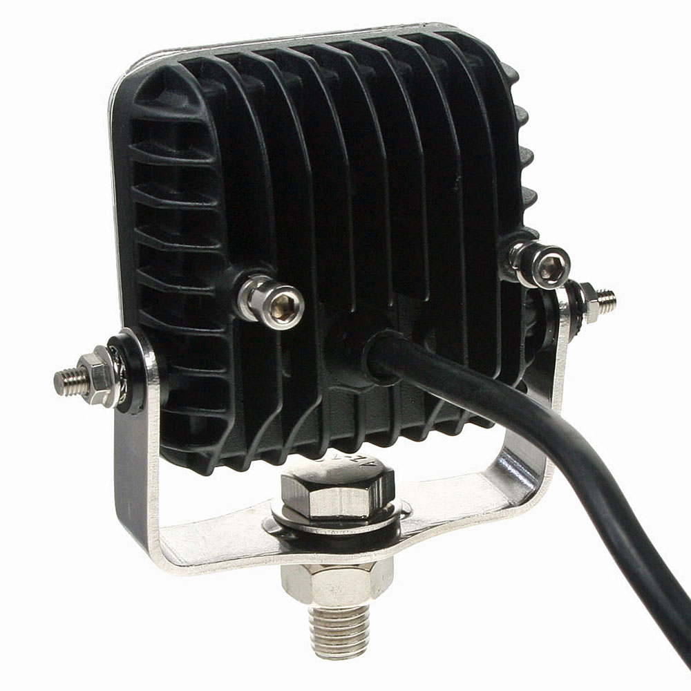 PREDATOR vonkajší, 10-30V, 12x2W SMD LED, oranžový, 74x74x38mm, ECE R65