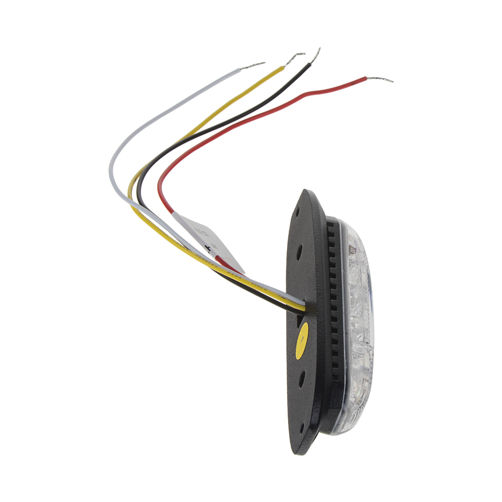 PROFI výstražné LED svetlo vonkajšie, oranžové, 12-24V, ECE R65