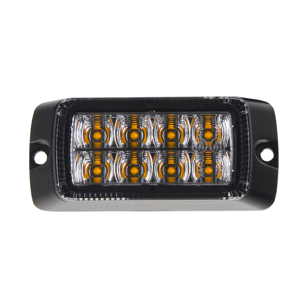 PROFI výstražné LED svetlo vonkajšie, oranžové, 12-24V, ECE R65