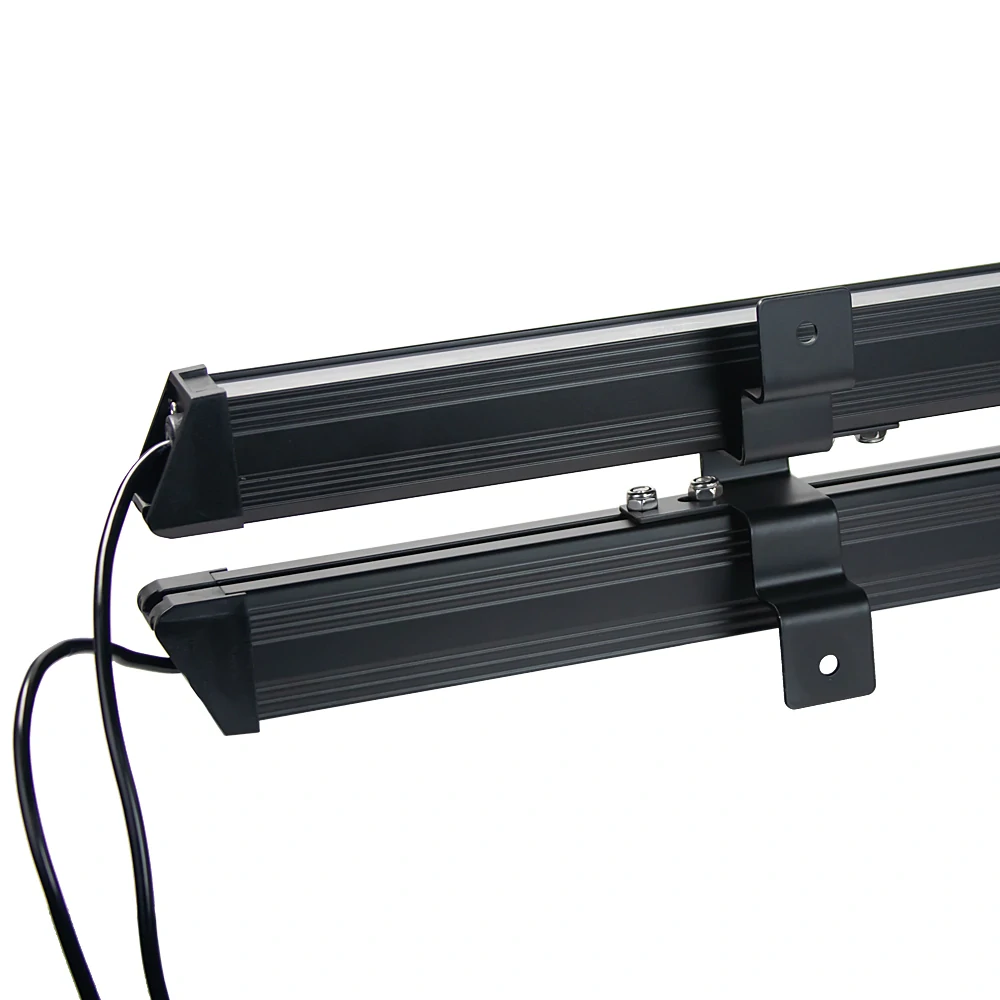 LED alej vodeodolná (IP67) 12-24V, 108x LED 1W, oranžová 916mm, dual, ECE R65