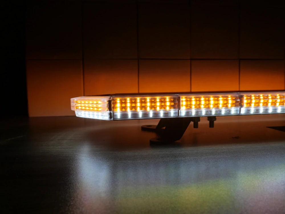 LED rampa 1080mm, oranžovo červeno/modrá+biela, 10-30V, ECE R65
