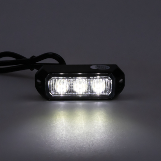 PREDATOR 3x3W LED, 12-24V, biely, ECE R10