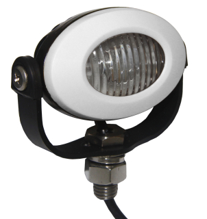 PROFI LED výstražné svetlo 12-24V 3x3W biele ECE R10 92x65mm