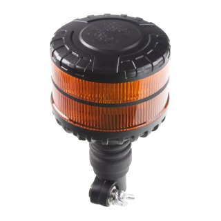 LED maják, 12-24V, 16xLED oranžový, na držiak, ECE R65