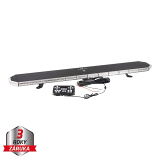 LED rampa 1080mm, oranžovo červeno/modrá+biela, 10-30V, ECE R65