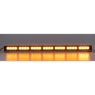 LED svetelná alej, 28x LED 3W, oranžová 800mm, ECE R10