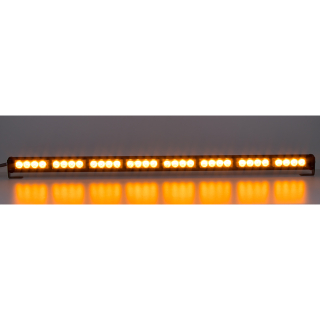 LED svetelná alej, 32x 3W LED, oranžová s displejom 910mm, ECE R10
