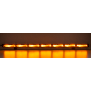 LED alej vodeodolná (IP67) 12-24V, 63x LED 1W, oranžová 1060mm, ECE R65