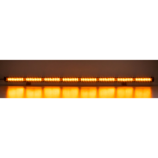 LED alej vodeodolná (IP67) 12-24V, 72x LED 1W, oranžová 1204mm, d.o., ECE R65