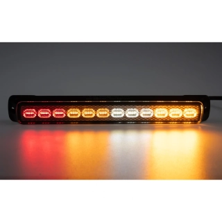 LED združená lampa zadná s výstražným oranžovým svetlom, 12-24V, ECE R65