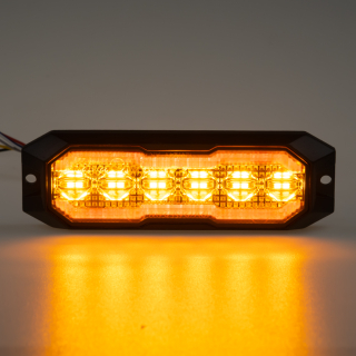 PROFI výstražné/zadné LED svetlo, oranžové + červené, 12-24V, ECE R65