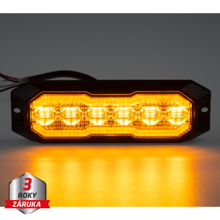 PROFI výstražné/bočné LED svetlo, oranžové + oranžové, 12-24V, ECE R65